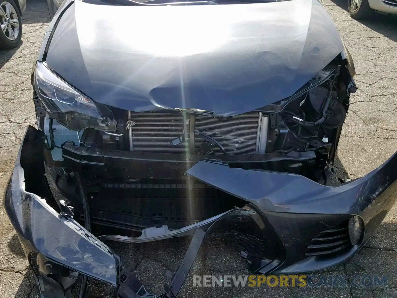 9 Photograph of a damaged car 2T1BURHE3KC146161 TOYOTA COROLLA 2019