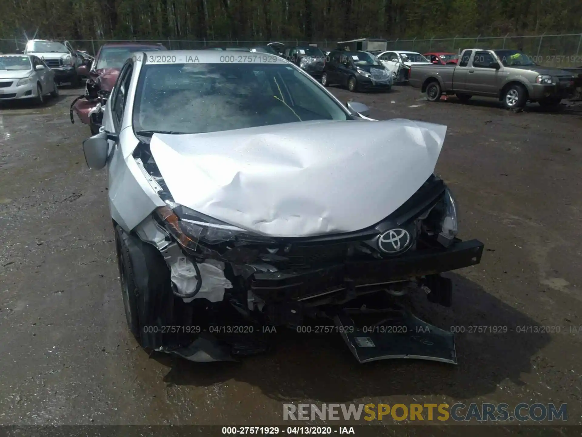 6 Photograph of a damaged car 2T1BURHE3KC146175 TOYOTA COROLLA 2019