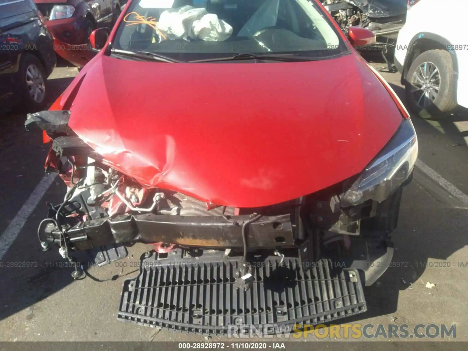 6 Photograph of a damaged car 2T1BURHE3KC147505 TOYOTA COROLLA 2019