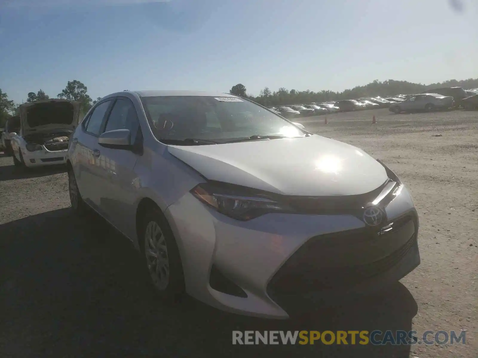 1 Photograph of a damaged car 2T1BURHE3KC147715 TOYOTA COROLLA 2019