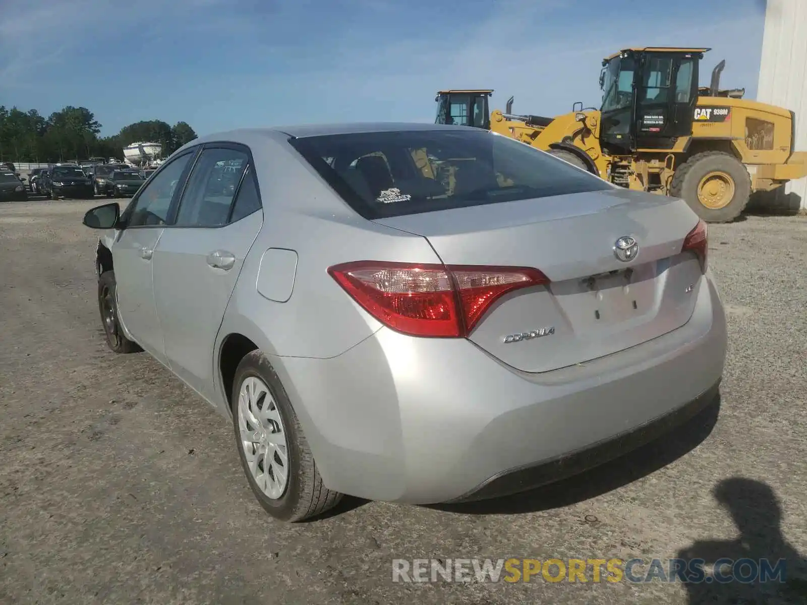 3 Photograph of a damaged car 2T1BURHE3KC147715 TOYOTA COROLLA 2019