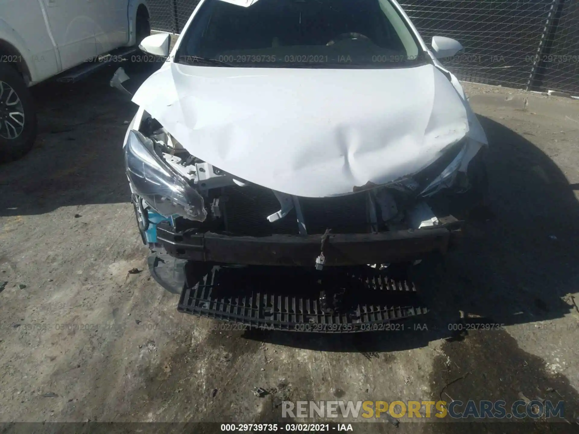 6 Фотография поврежденного автомобиля 2T1BURHE3KC148539 TOYOTA COROLLA 2019