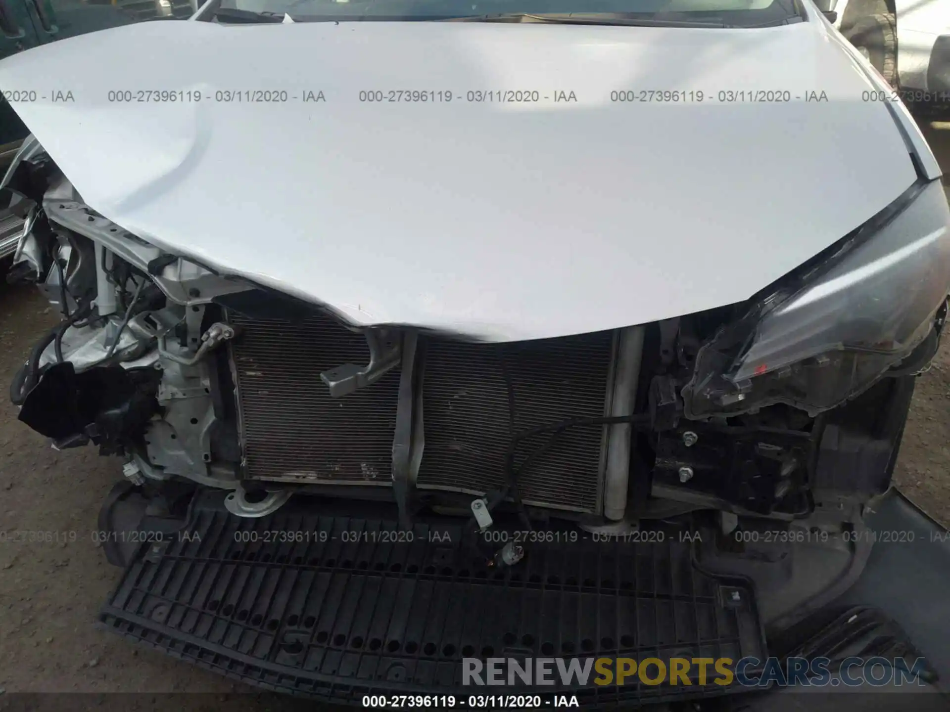 6 Photograph of a damaged car 2T1BURHE3KC148704 TOYOTA COROLLA 2019