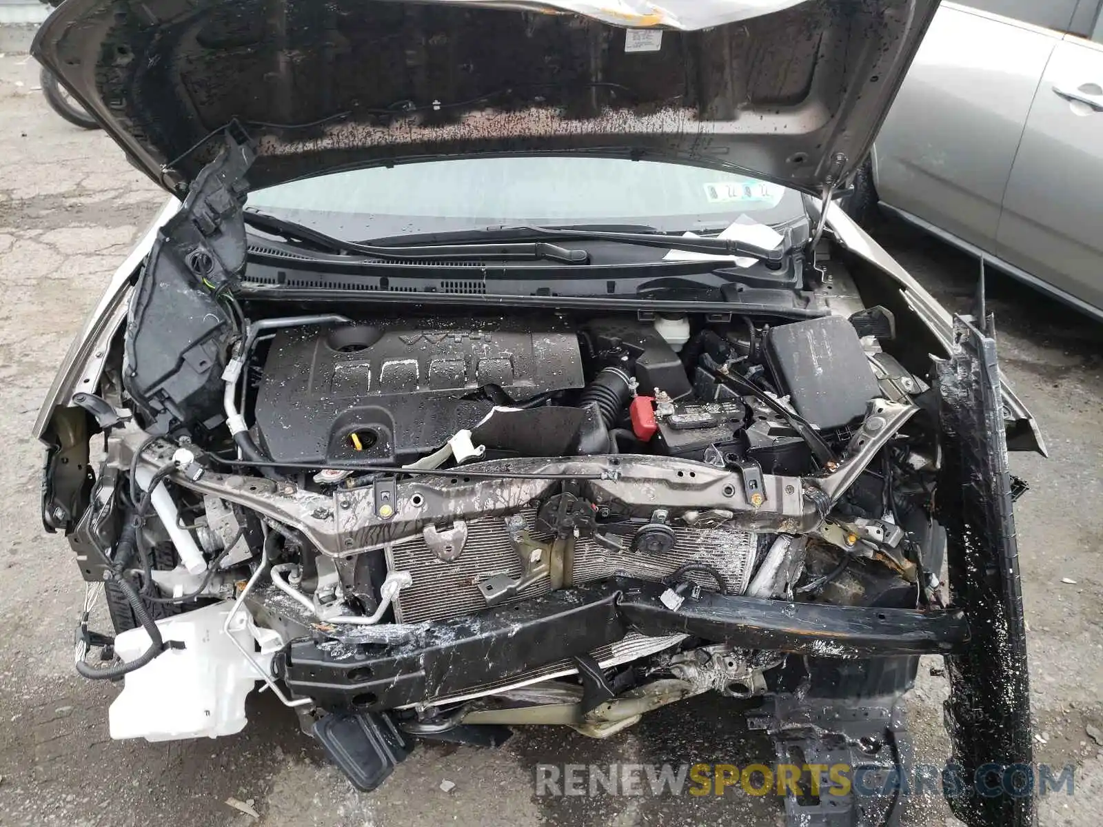 7 Photograph of a damaged car 2T1BURHE3KC149271 TOYOTA COROLLA 2019