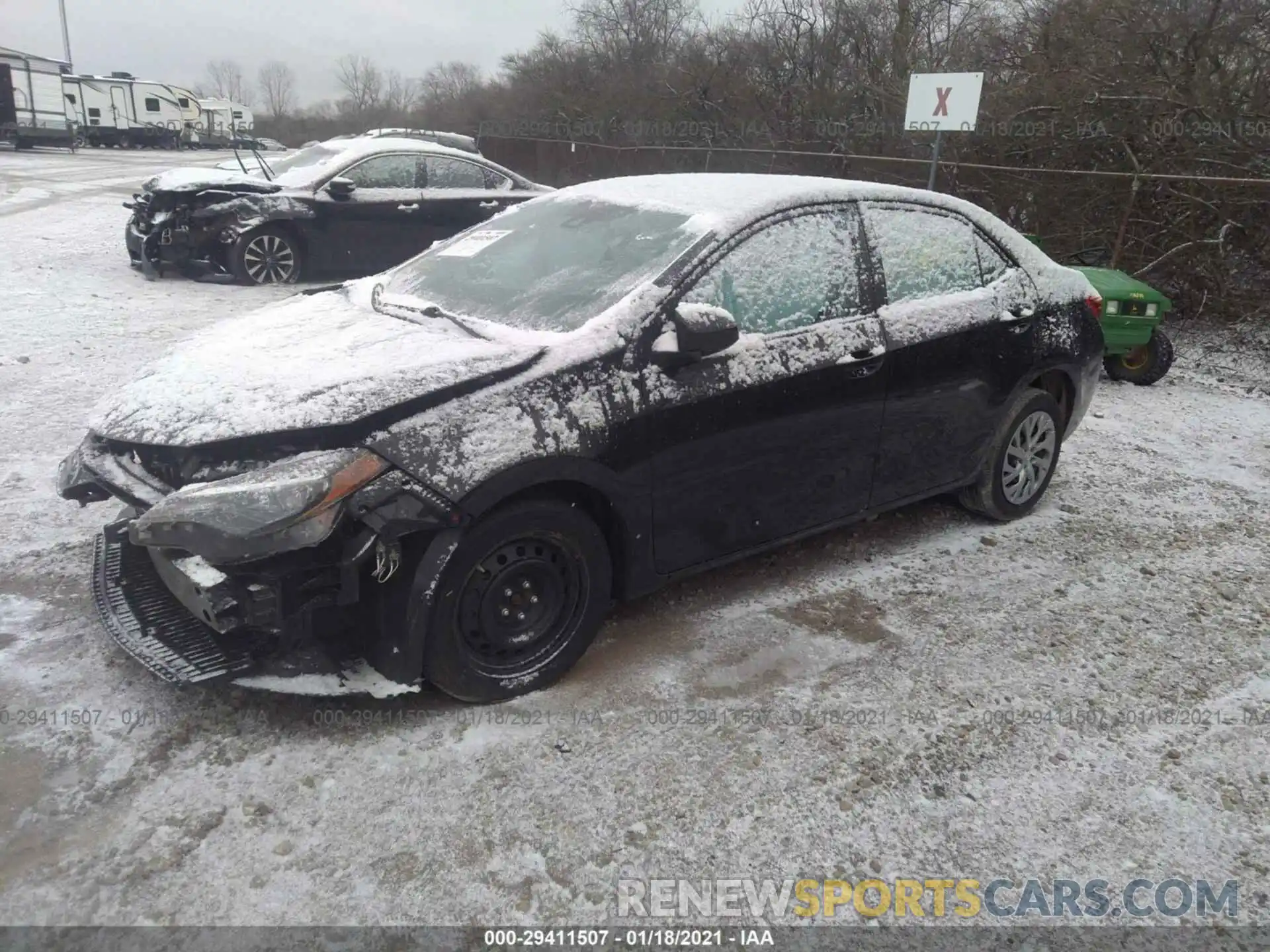 2 Photograph of a damaged car 2T1BURHE3KC149349 TOYOTA COROLLA 2019