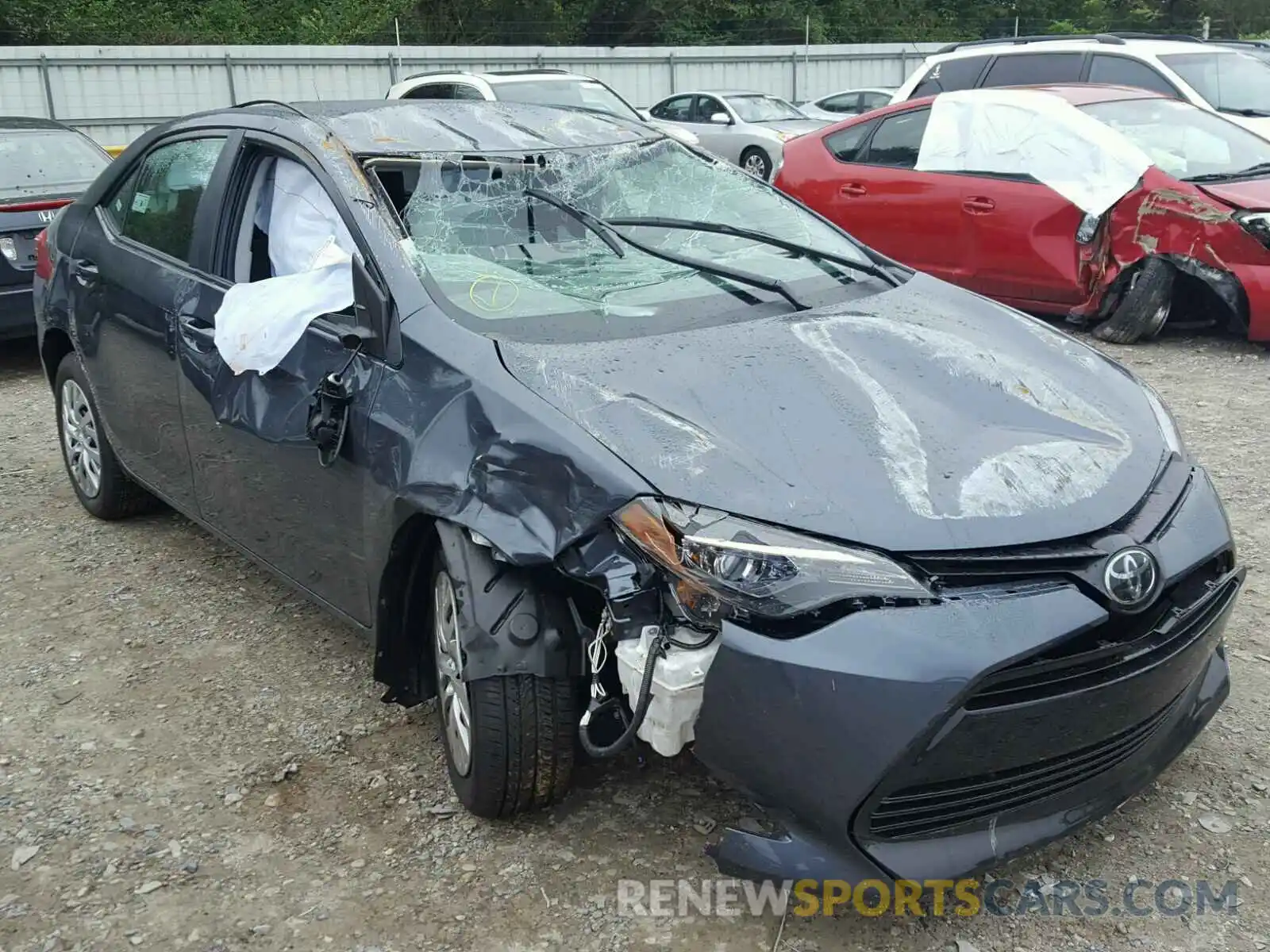 1 Photograph of a damaged car 2T1BURHE3KC150226 TOYOTA COROLLA 2019