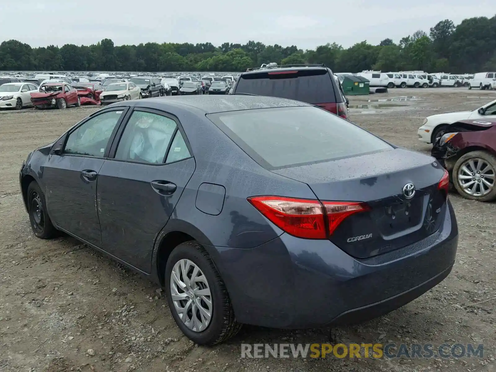 3 Photograph of a damaged car 2T1BURHE3KC150226 TOYOTA COROLLA 2019