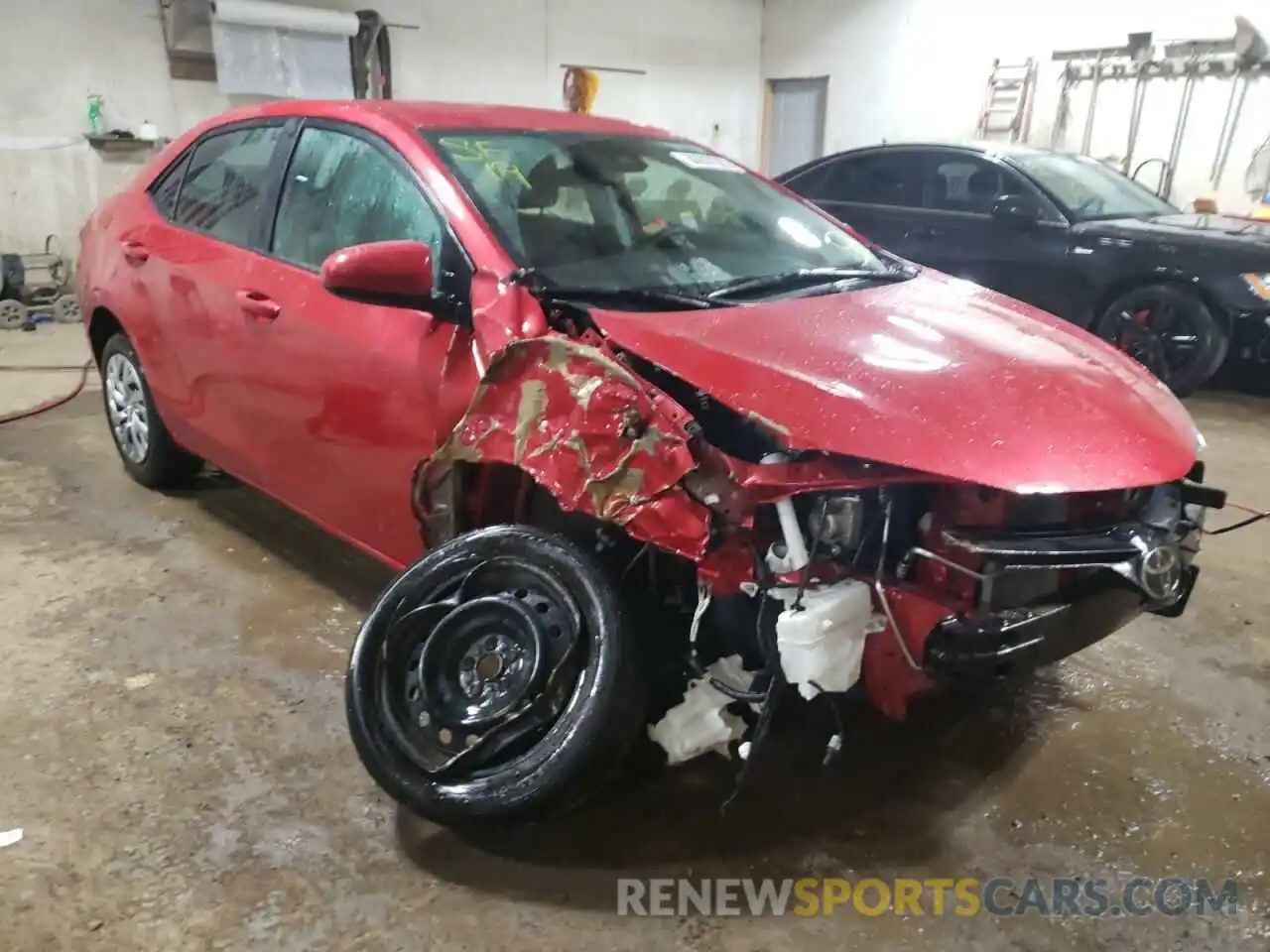 1 Photograph of a damaged car 2T1BURHE3KC150498 TOYOTA COROLLA 2019