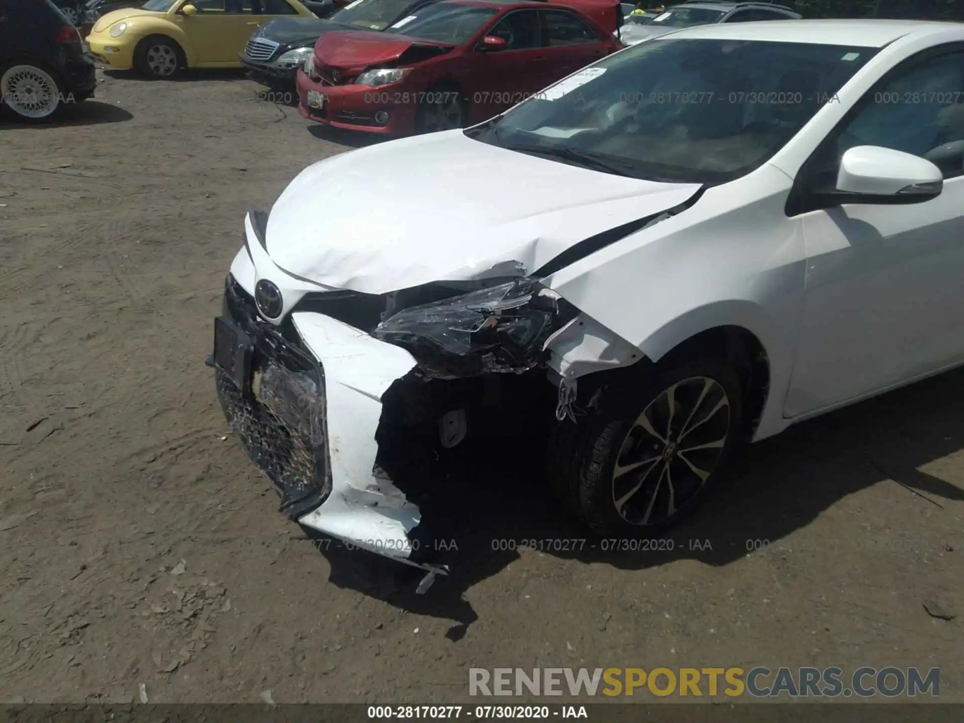 6 Photograph of a damaged car 2T1BURHE3KC151635 TOYOTA COROLLA 2019