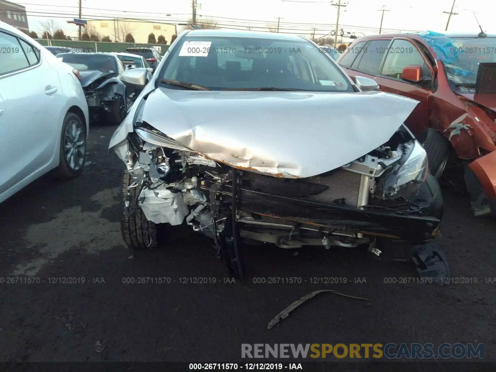 6 Photograph of a damaged car 2T1BURHE3KC151683 TOYOTA COROLLA 2019