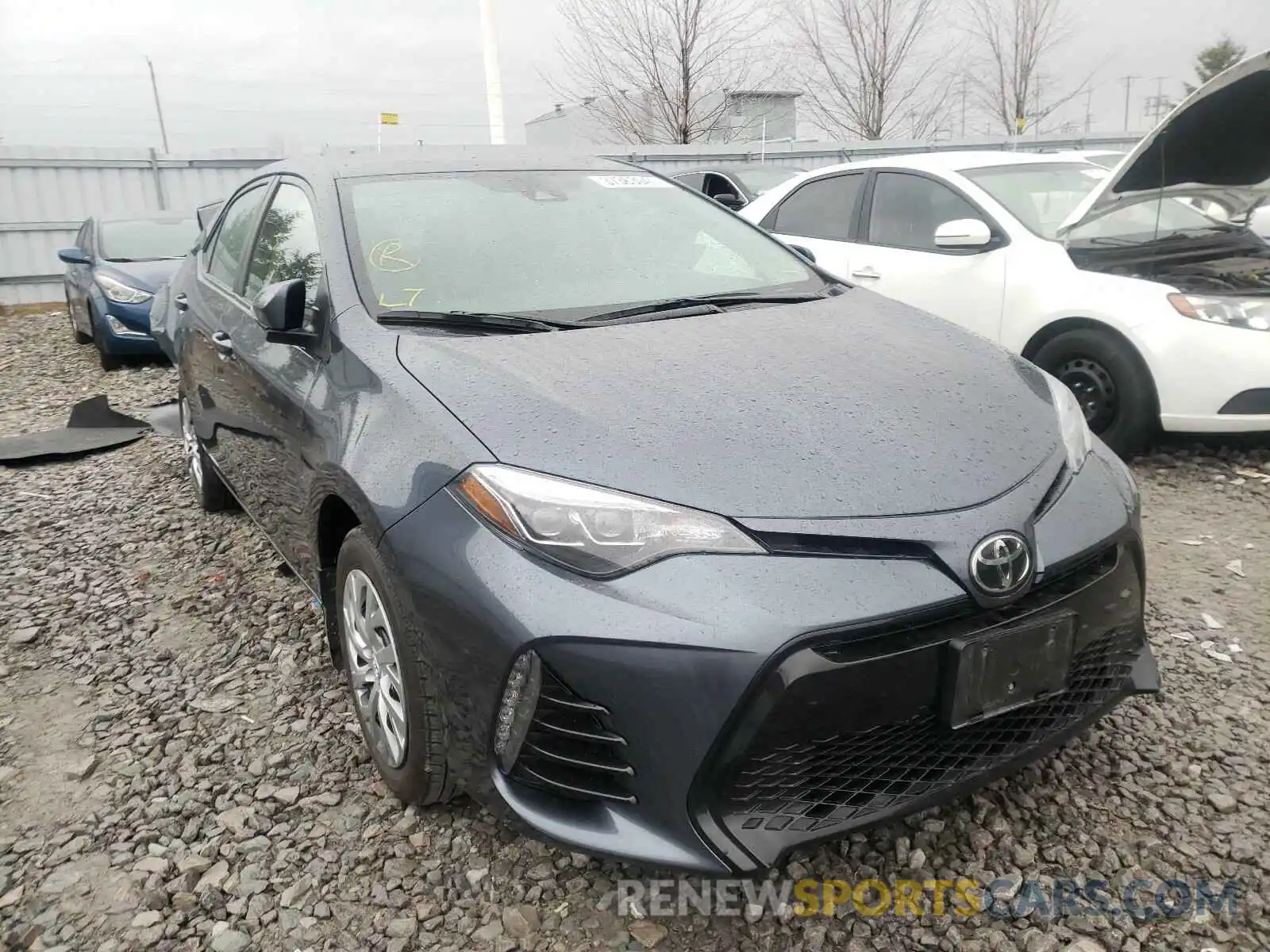 1 Photograph of a damaged car 2T1BURHE3KC151697 TOYOTA COROLLA 2019