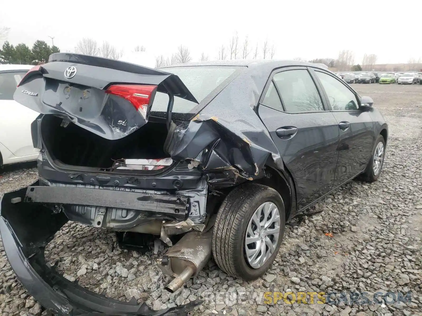 4 Фотография поврежденного автомобиля 2T1BURHE3KC151697 TOYOTA COROLLA 2019