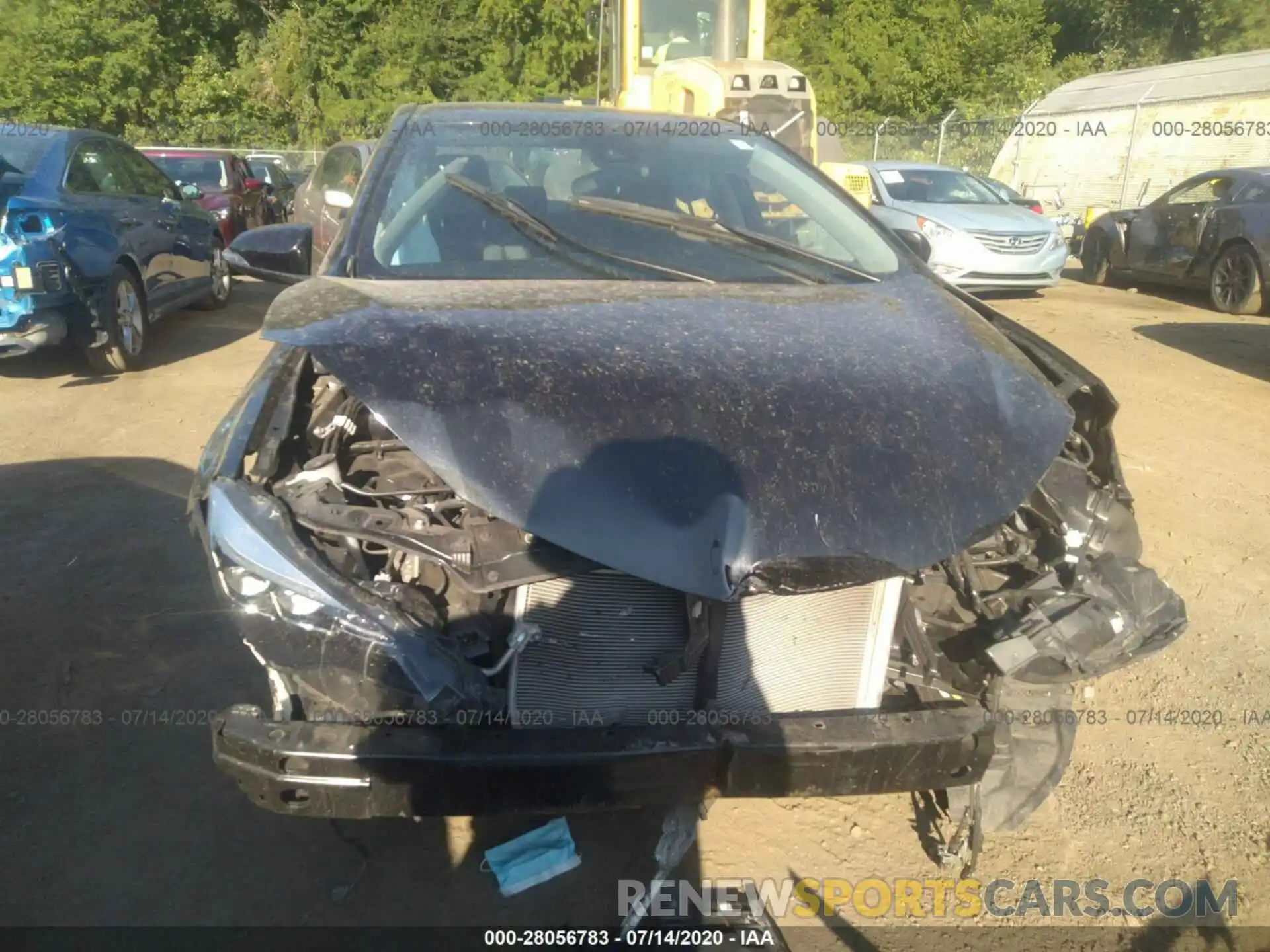 6 Photograph of a damaged car 2T1BURHE3KC153837 TOYOTA COROLLA 2019