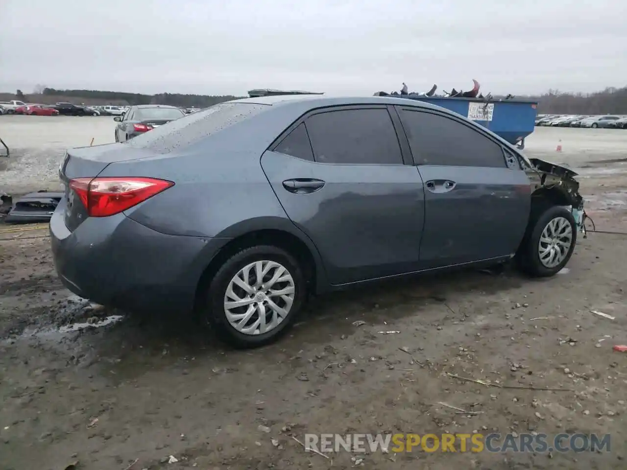3 Photograph of a damaged car 2T1BURHE3KC155183 TOYOTA COROLLA 2019