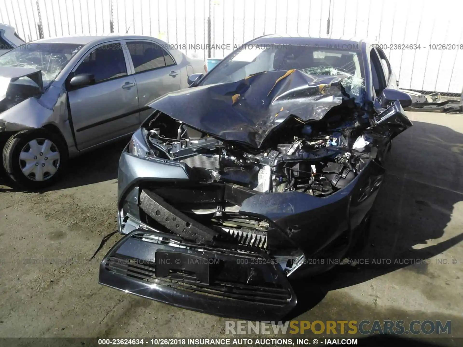 6 Photograph of a damaged car 2T1BURHE3KC155619 Toyota Corolla 2019