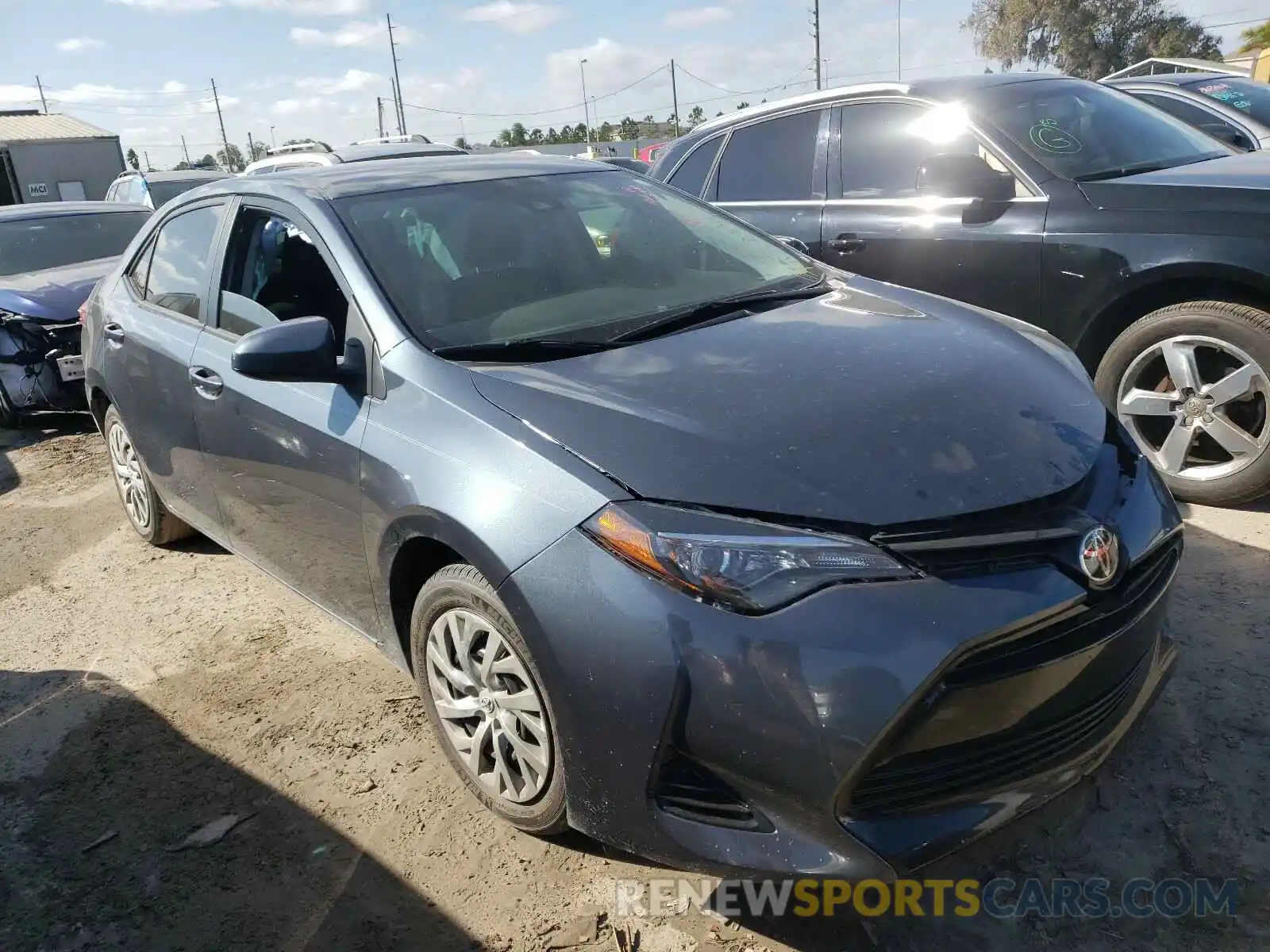 1 Photograph of a damaged car 2T1BURHE3KC156012 TOYOTA COROLLA 2019