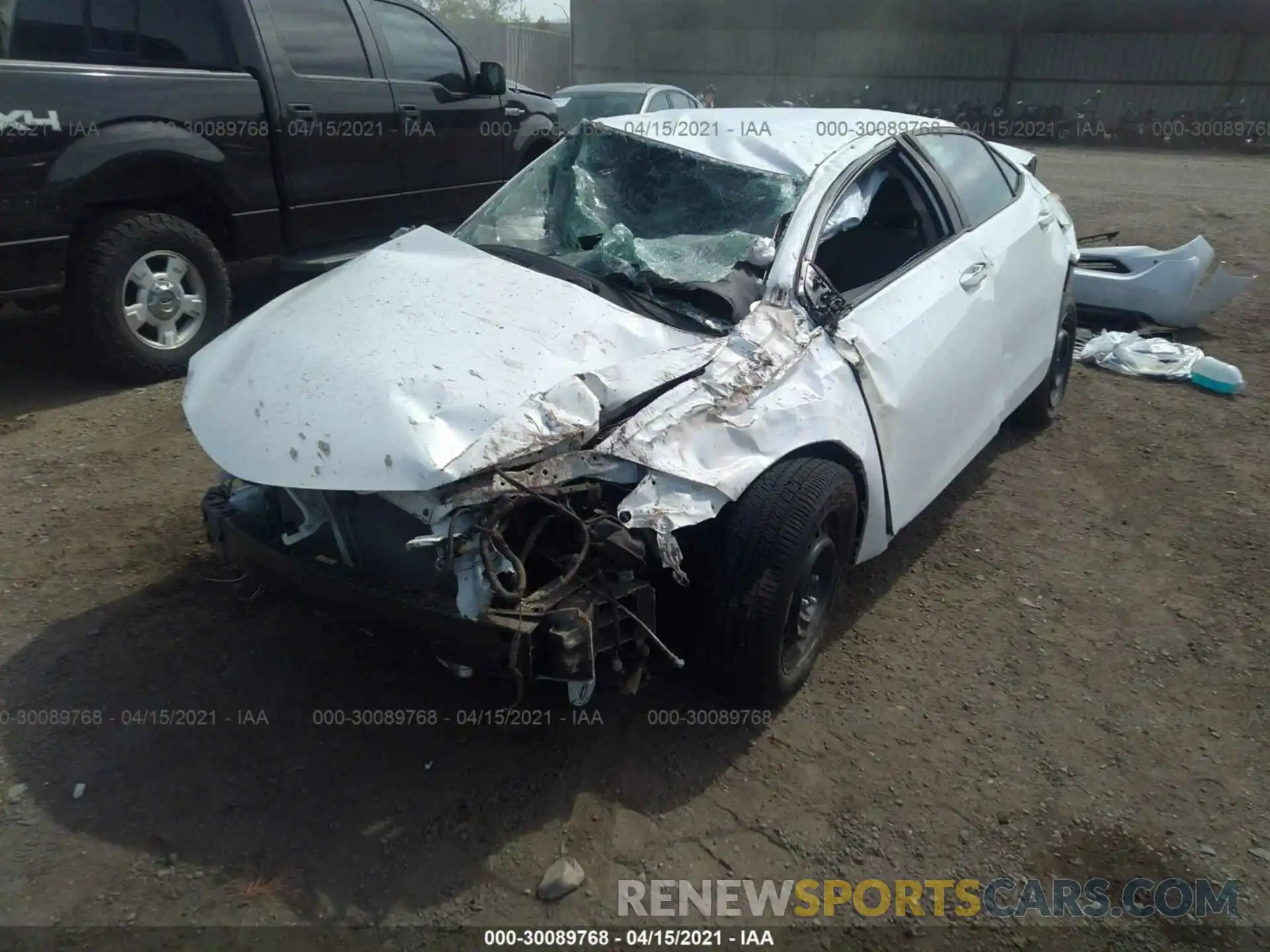 6 Photograph of a damaged car 2T1BURHE3KC156124 TOYOTA COROLLA 2019