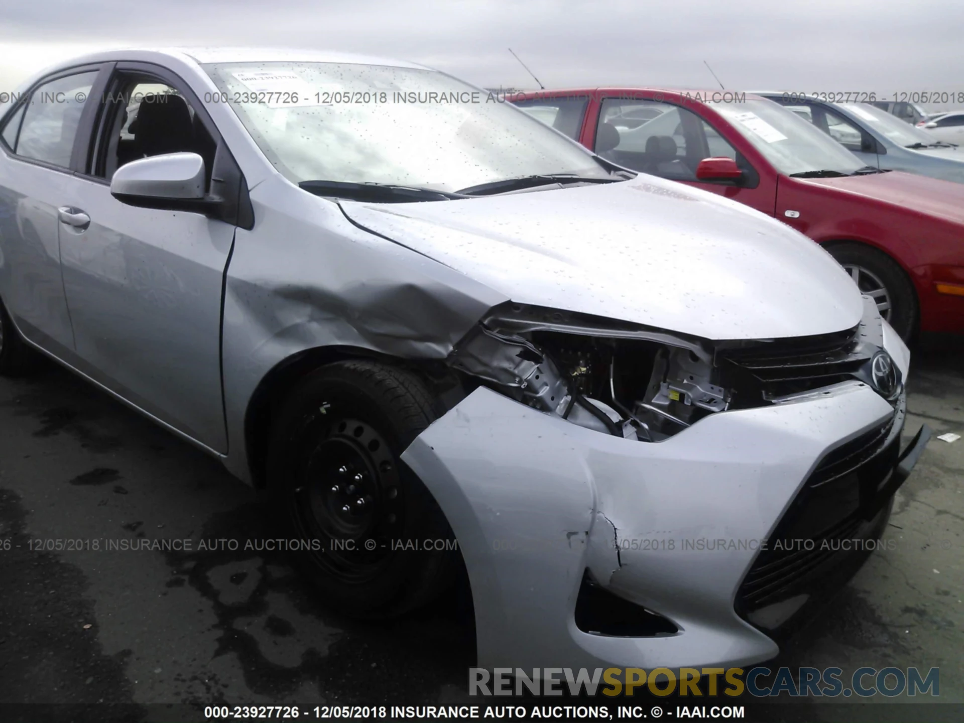 6 Photograph of a damaged car 2T1BURHE3KC156253 TOYOTA COROLLA 2019