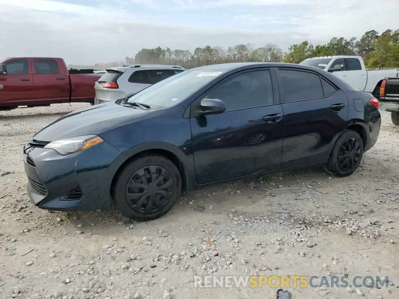 1 Photograph of a damaged car 2T1BURHE3KC156396 TOYOTA COROLLA 2019