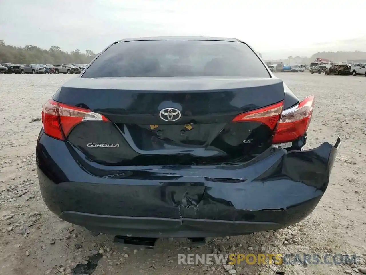 6 Photograph of a damaged car 2T1BURHE3KC156396 TOYOTA COROLLA 2019