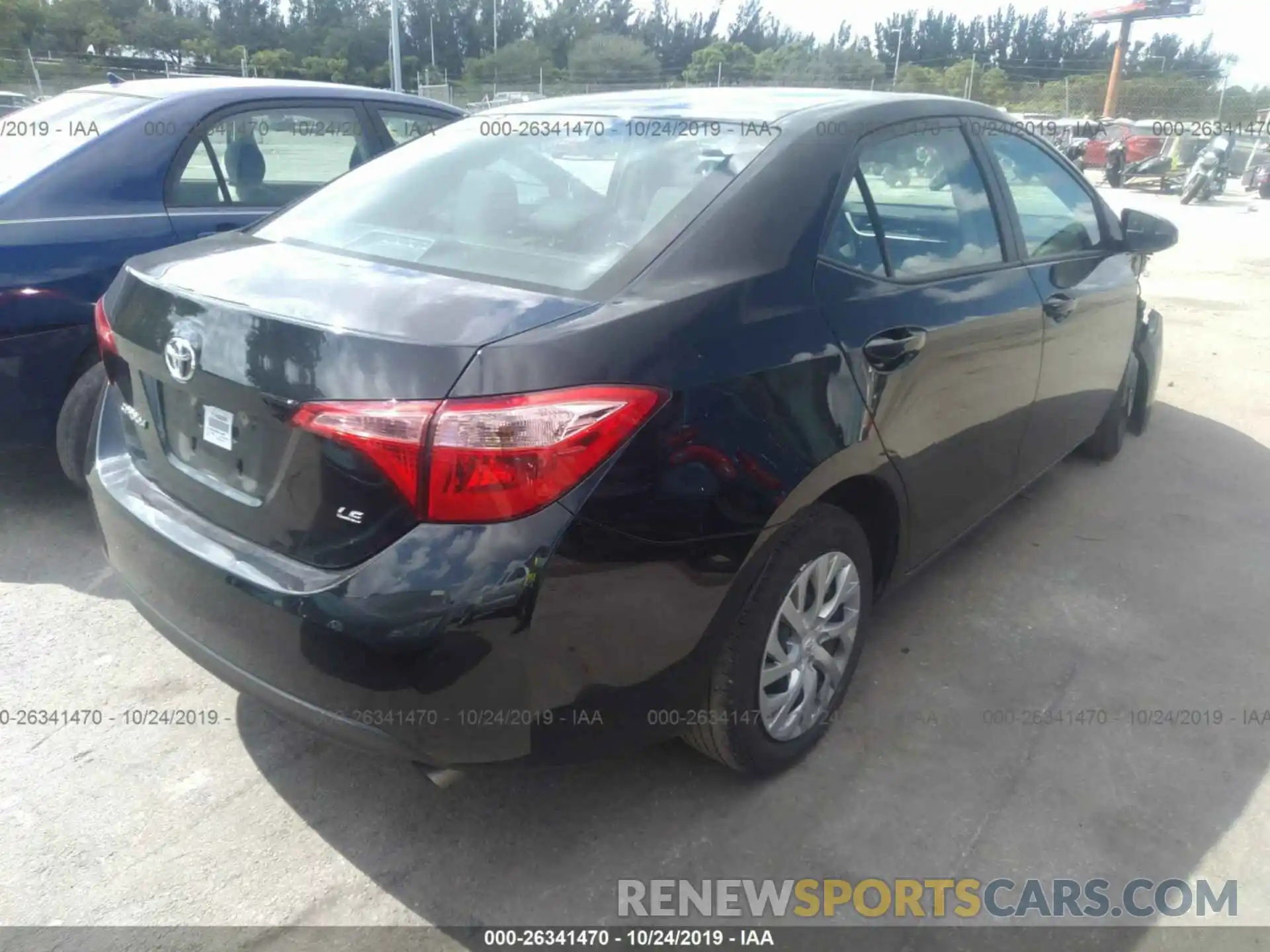 4 Photograph of a damaged car 2T1BURHE3KC156804 TOYOTA COROLLA 2019