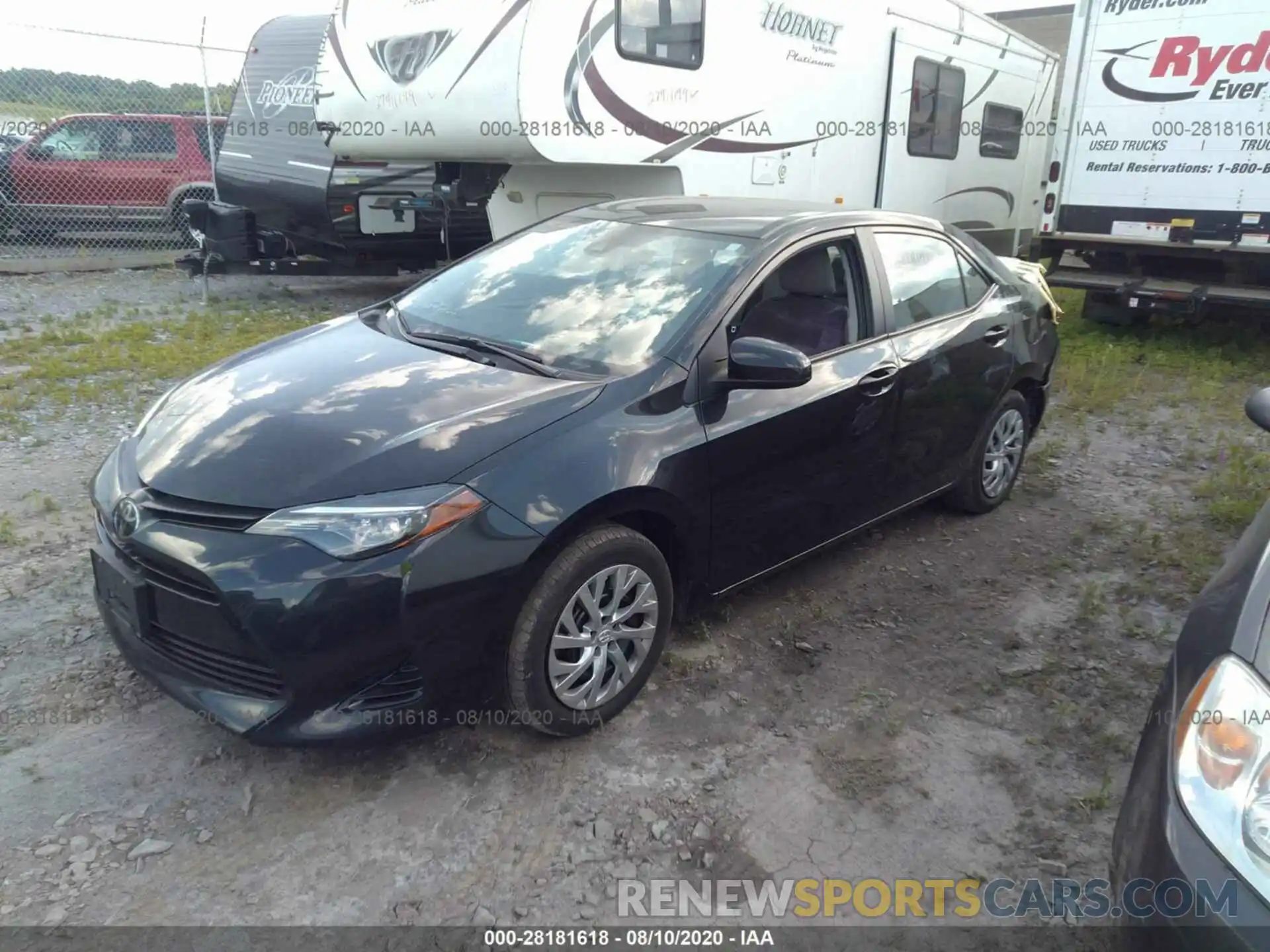 2 Photograph of a damaged car 2T1BURHE3KC157371 TOYOTA COROLLA 2019