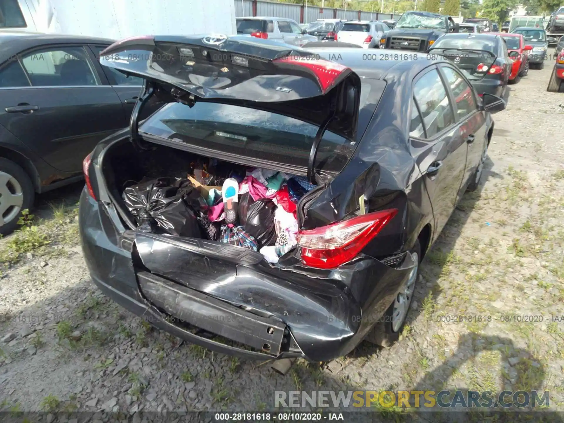 6 Photograph of a damaged car 2T1BURHE3KC157371 TOYOTA COROLLA 2019