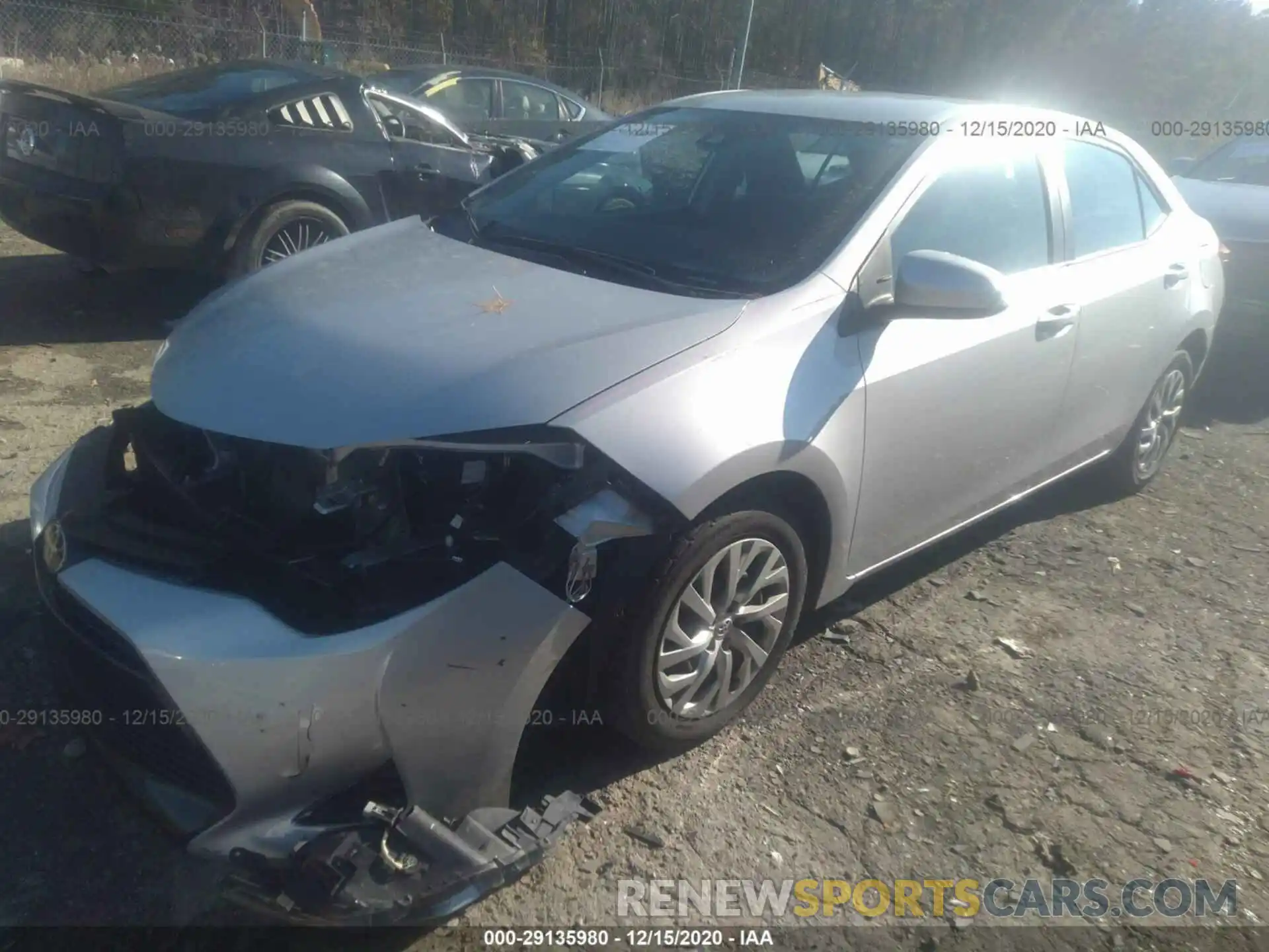 2 Photograph of a damaged car 2T1BURHE3KC157743 TOYOTA COROLLA 2019