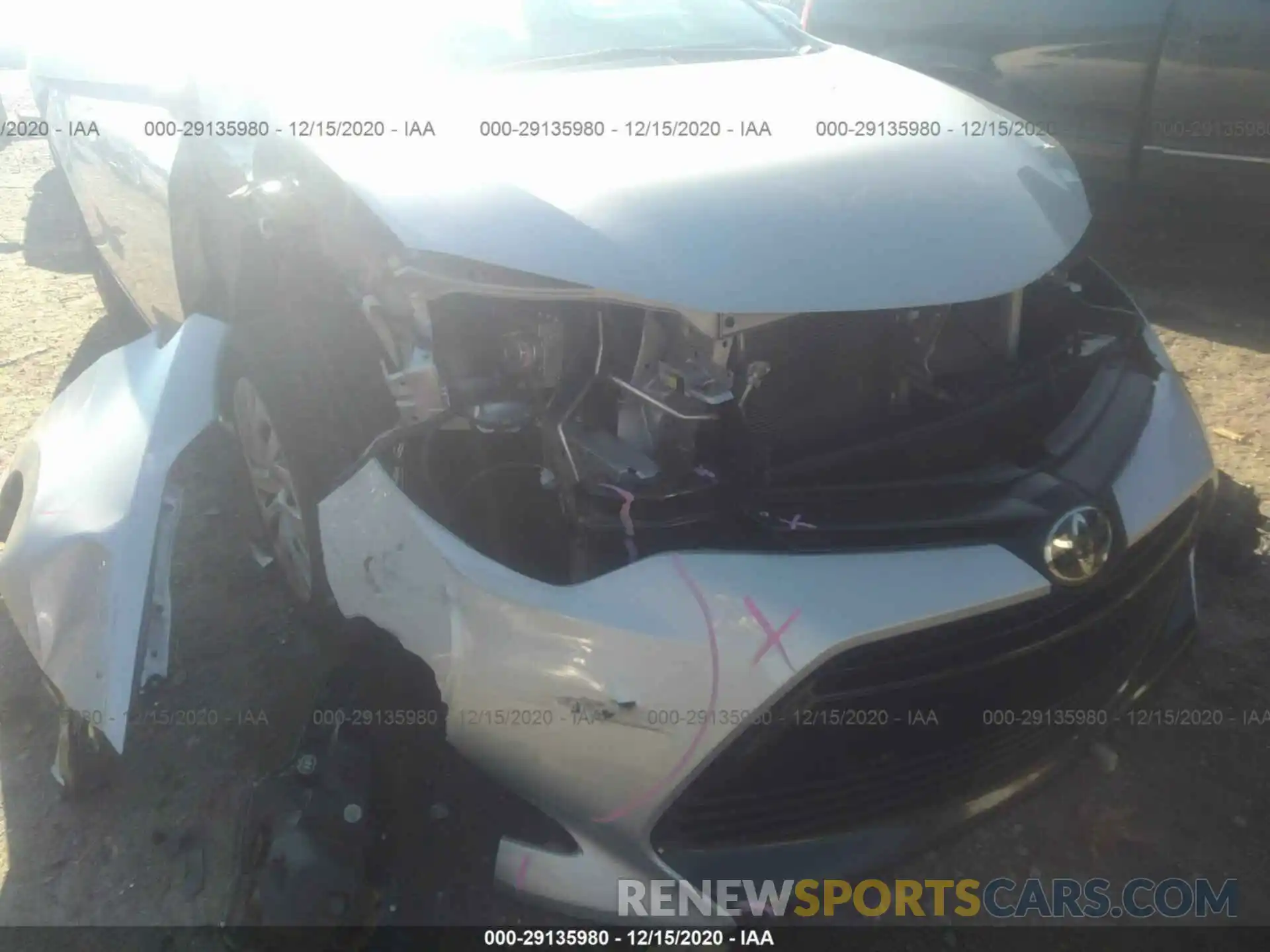 6 Photograph of a damaged car 2T1BURHE3KC157743 TOYOTA COROLLA 2019