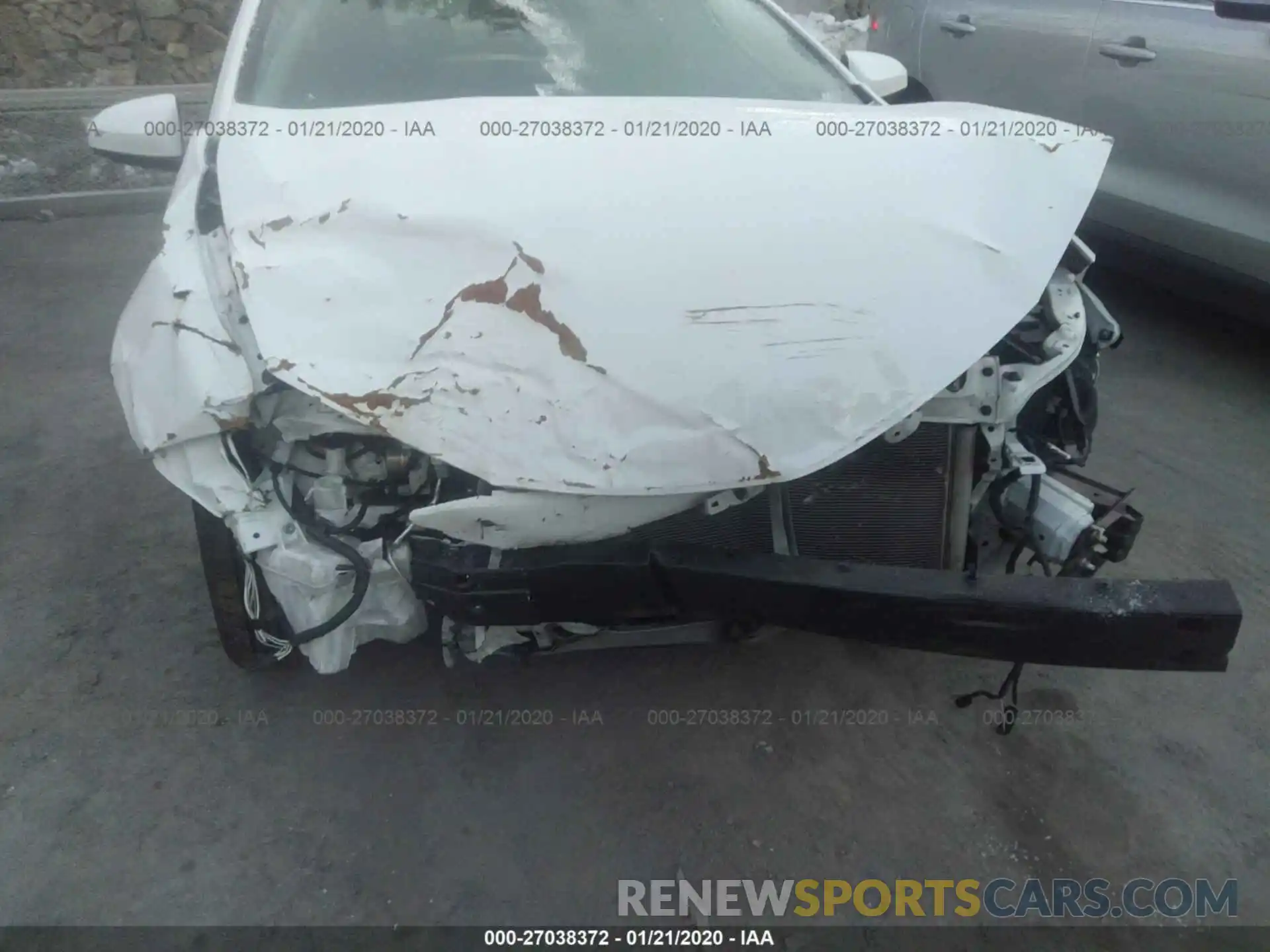 6 Photograph of a damaged car 2T1BURHE3KC157760 TOYOTA COROLLA 2019