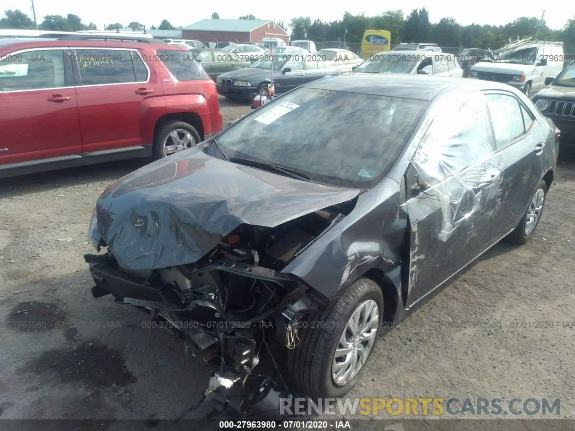 6 Photograph of a damaged car 2T1BURHE3KC158066 TOYOTA COROLLA 2019