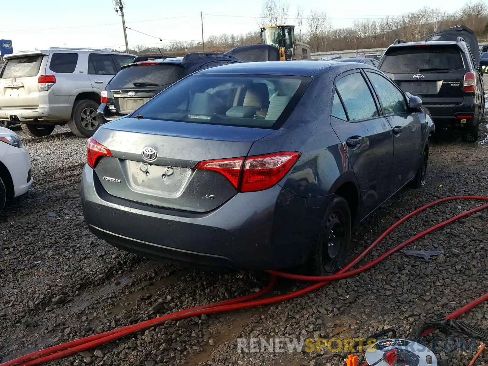 4 Photograph of a damaged car 2T1BURHE3KC158312 TOYOTA COROLLA 2019