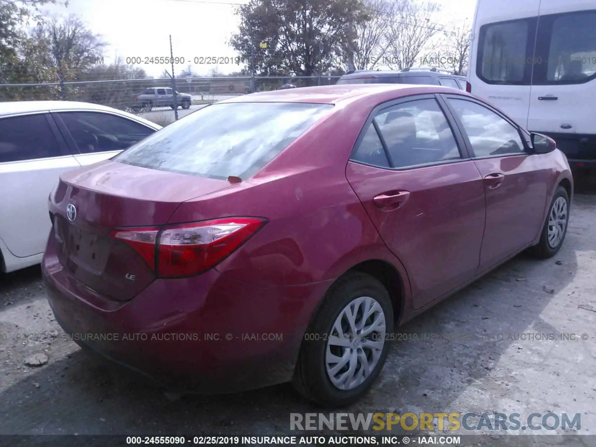 4 Photograph of a damaged car 2T1BURHE3KC159475 TOYOTA COROLLA 2019