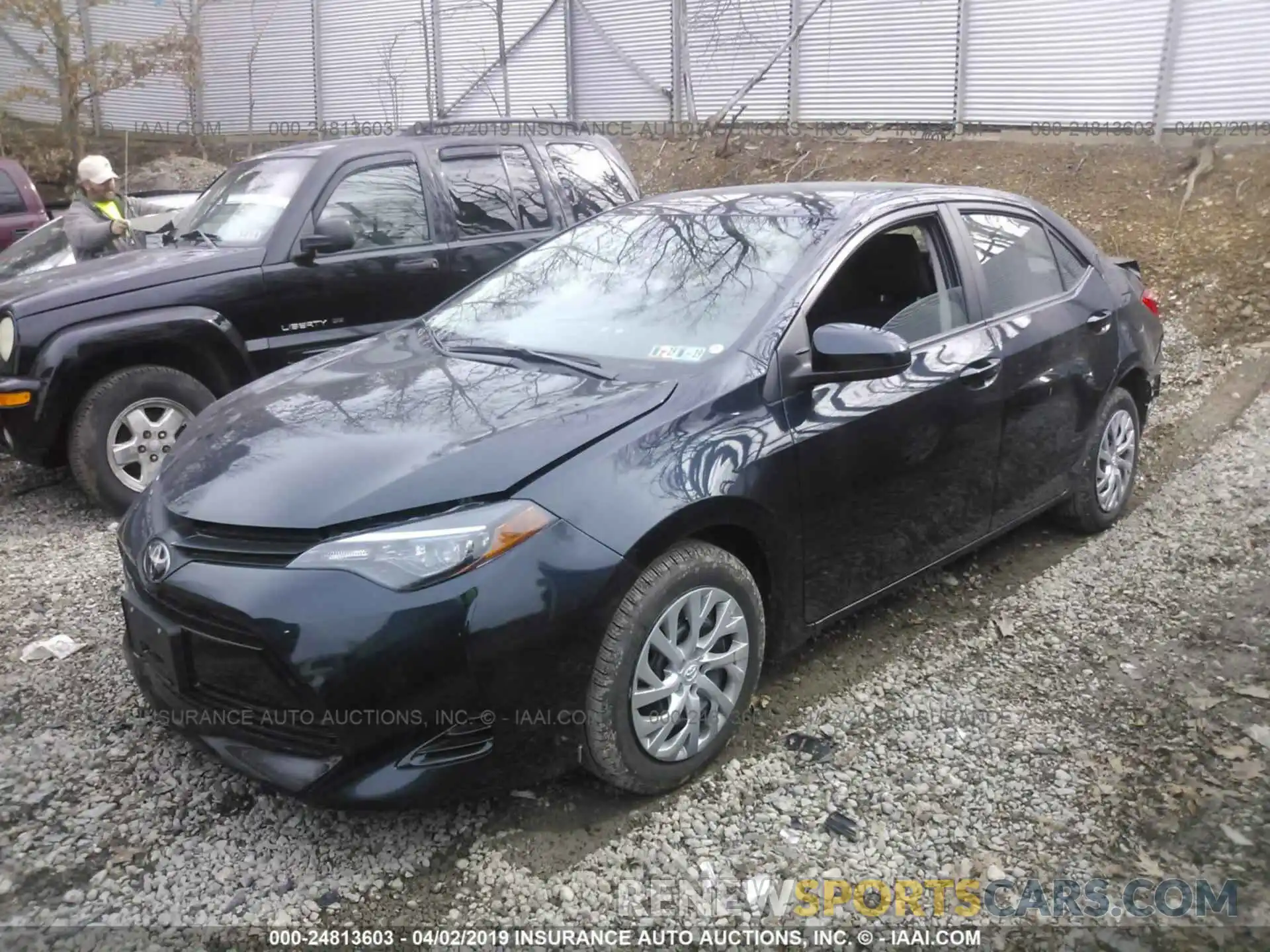 2 Photograph of a damaged car 2T1BURHE3KC159606 TOYOTA COROLLA 2019