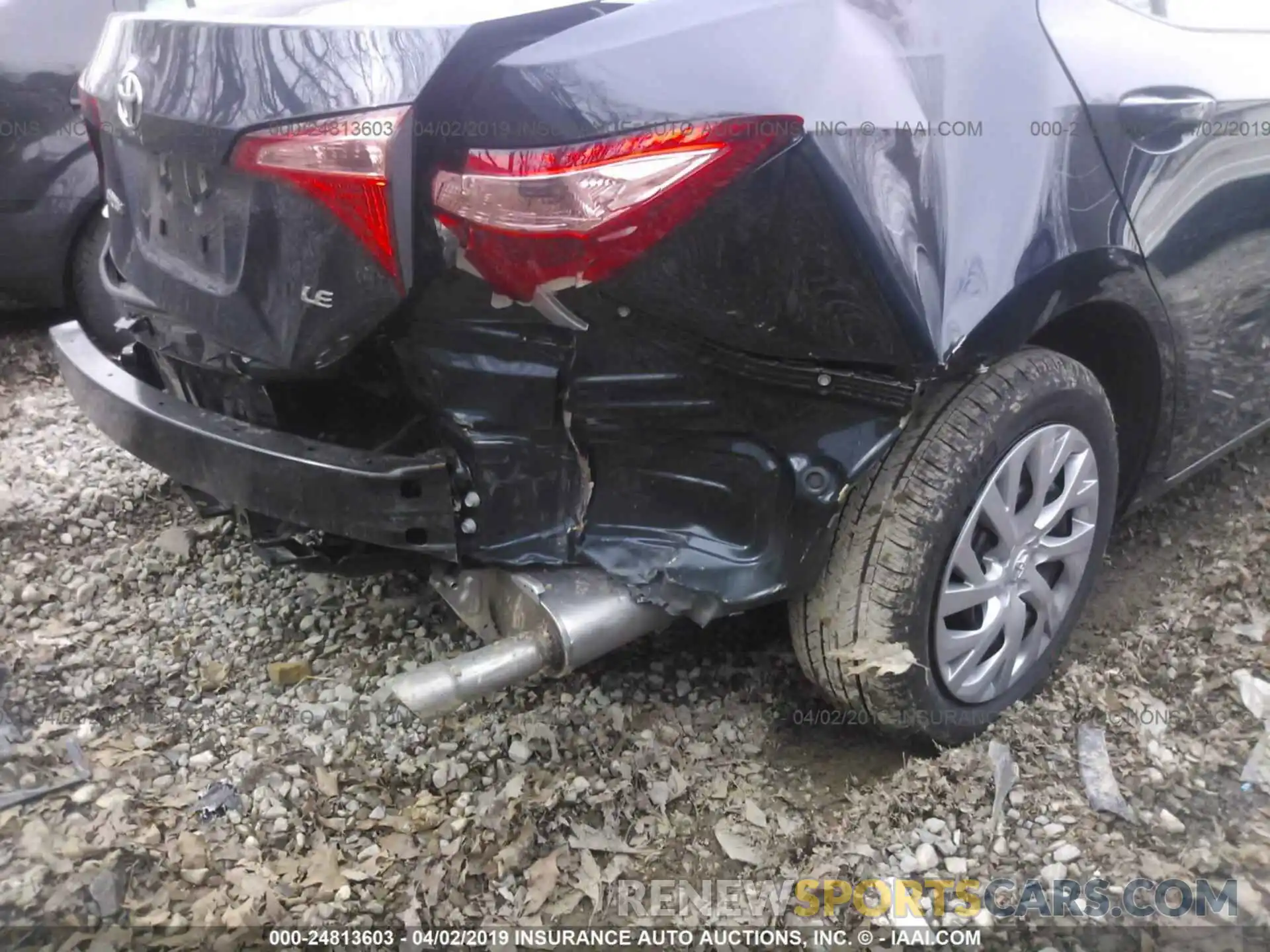 6 Photograph of a damaged car 2T1BURHE3KC159606 TOYOTA COROLLA 2019