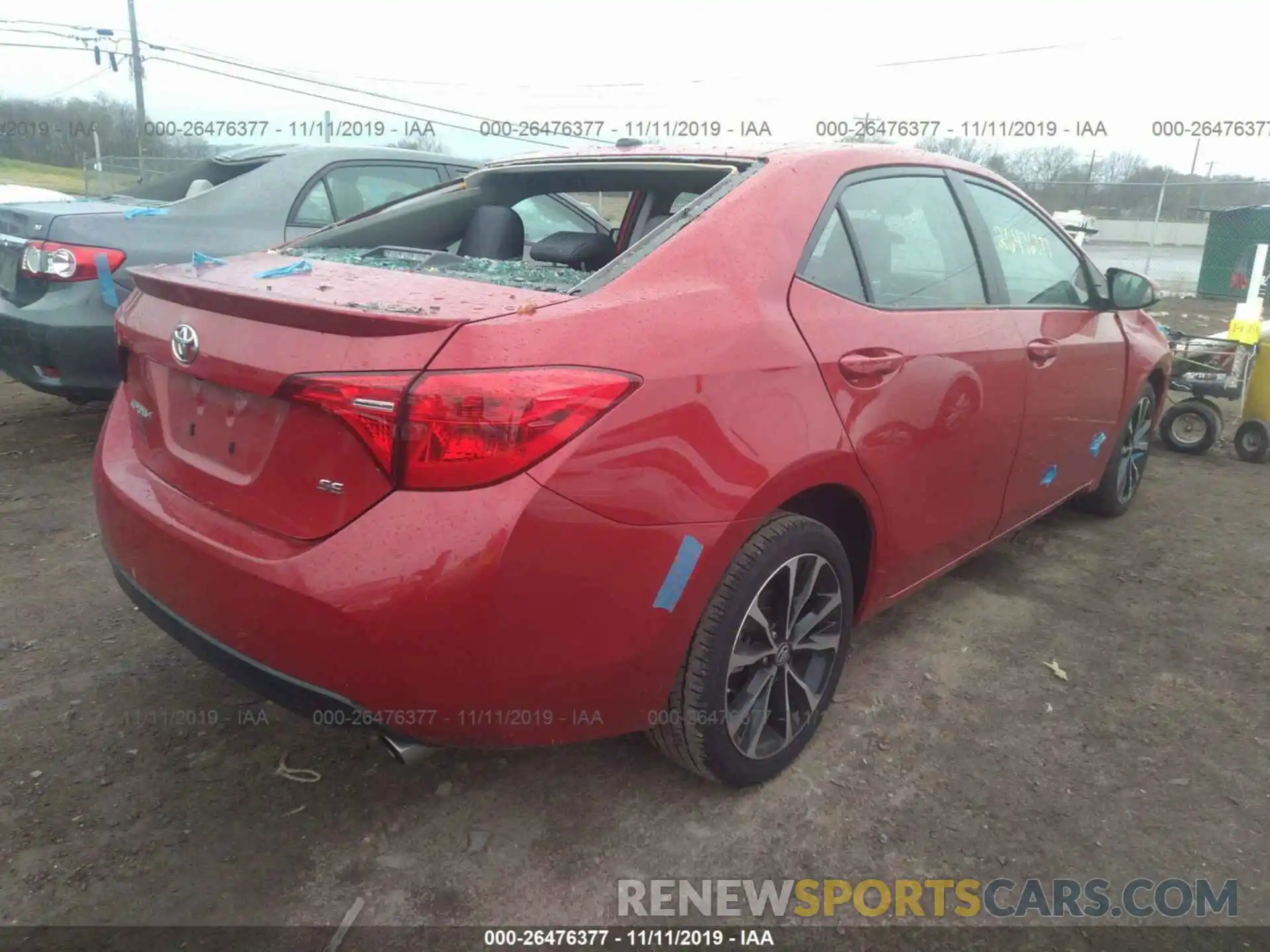 4 Photograph of a damaged car 2T1BURHE3KC160111 TOYOTA COROLLA 2019