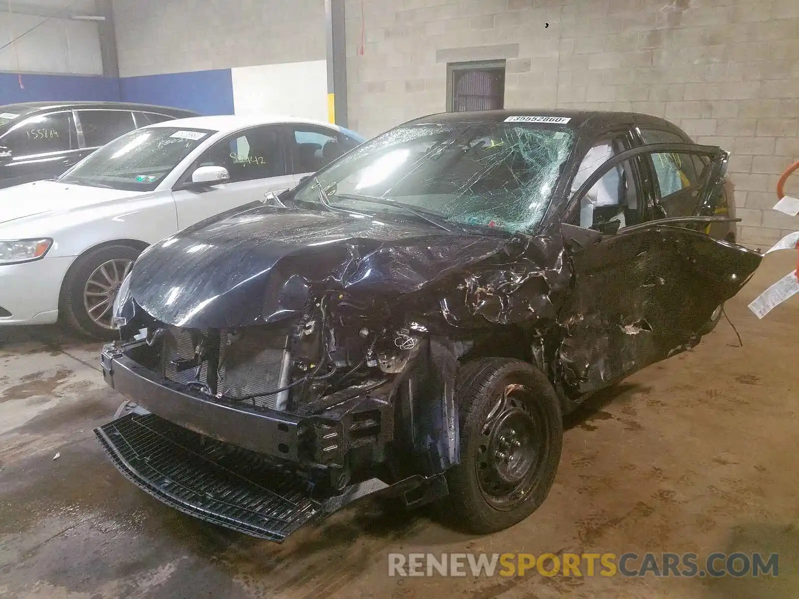 2 Photograph of a damaged car 2T1BURHE3KC160349 TOYOTA COROLLA 2019