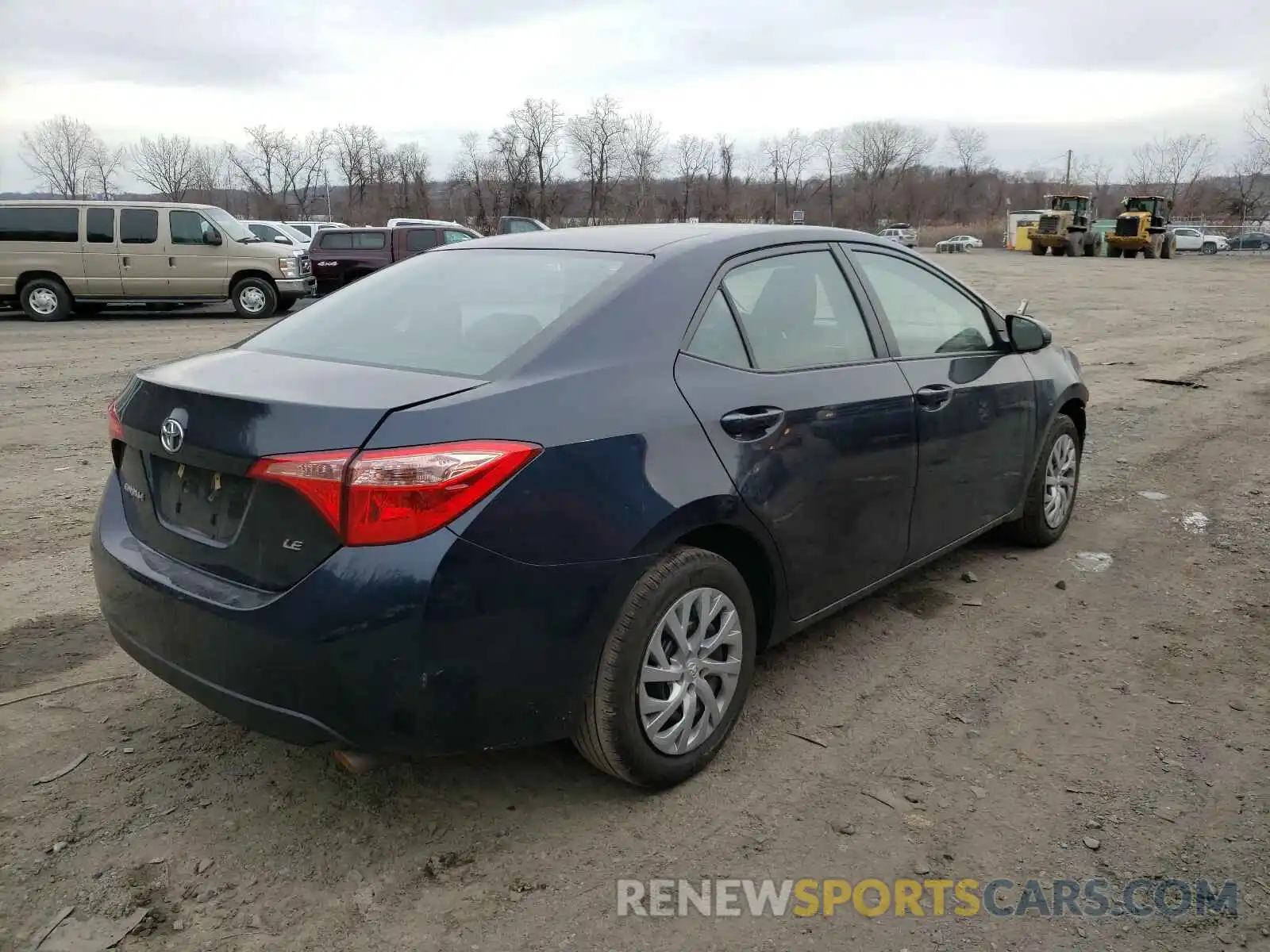 4 Photograph of a damaged car 2T1BURHE3KC160433 TOYOTA COROLLA 2019