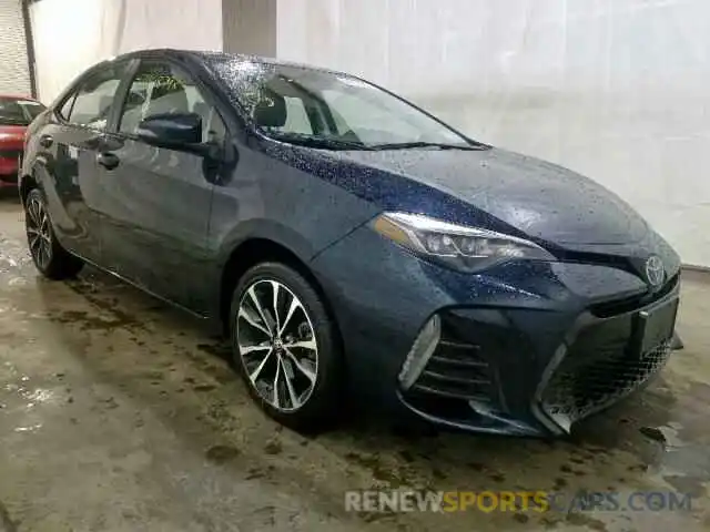 1 Photograph of a damaged car 2T1BURHE3KC162201 TOYOTA COROLLA 2019