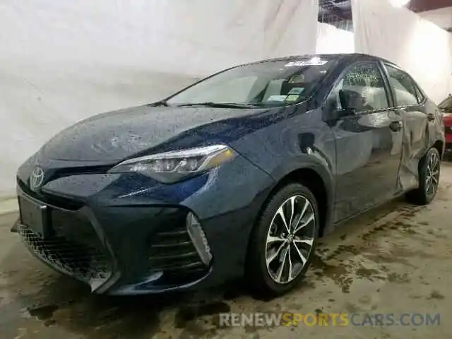 2 Photograph of a damaged car 2T1BURHE3KC162201 TOYOTA COROLLA 2019