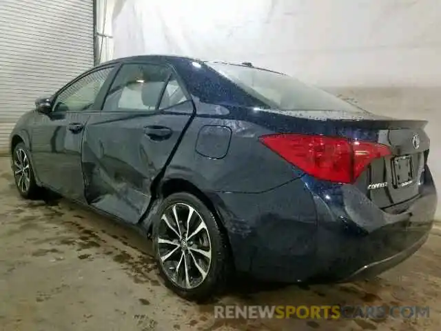 3 Photograph of a damaged car 2T1BURHE3KC162201 TOYOTA COROLLA 2019