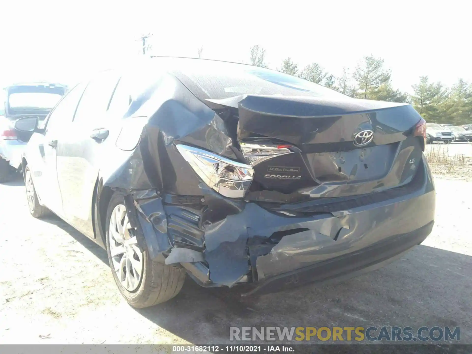 6 Photograph of a damaged car 2T1BURHE3KC162733 TOYOTA COROLLA 2019