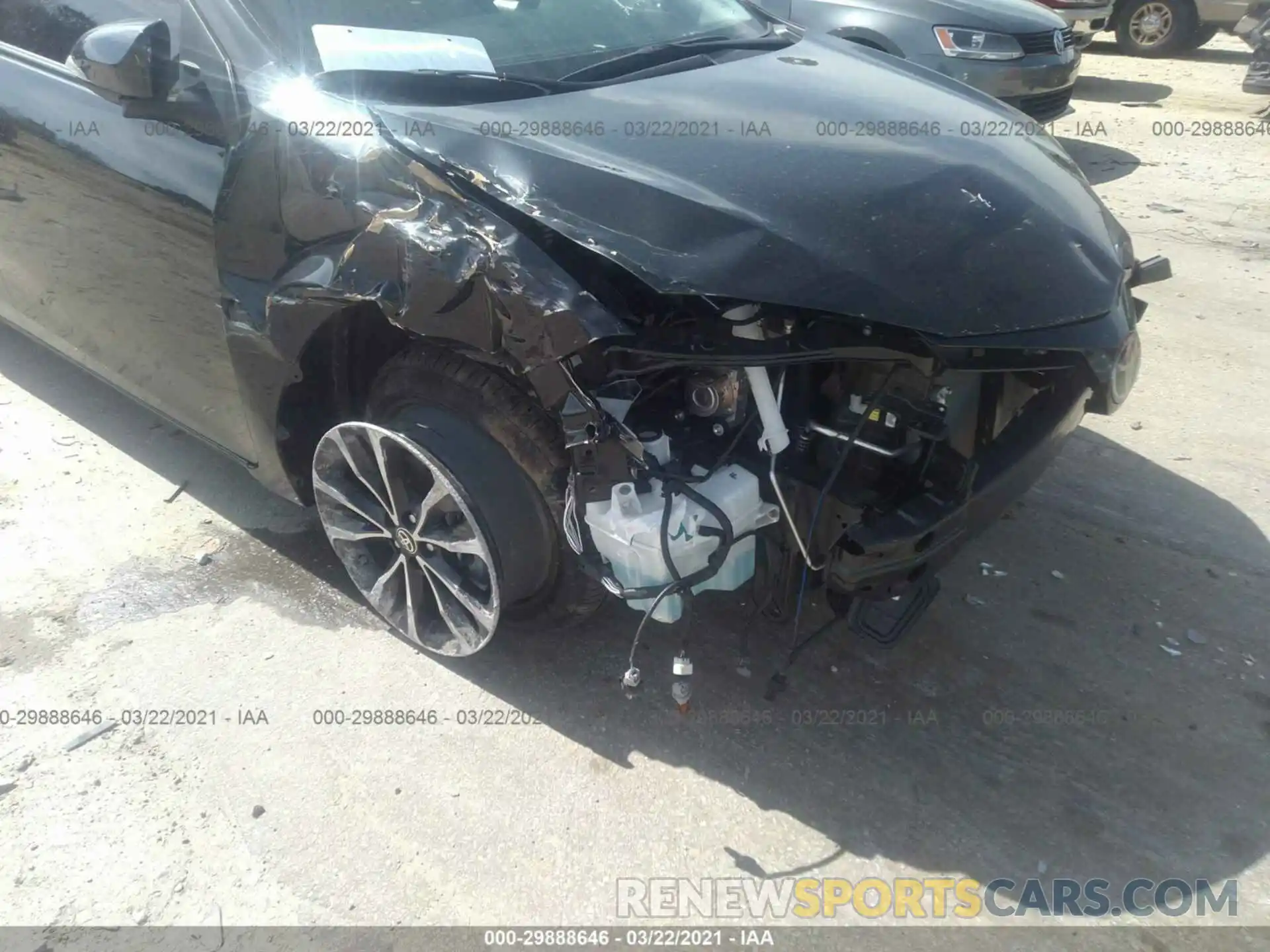 6 Photograph of a damaged car 2T1BURHE3KC163056 TOYOTA COROLLA 2019