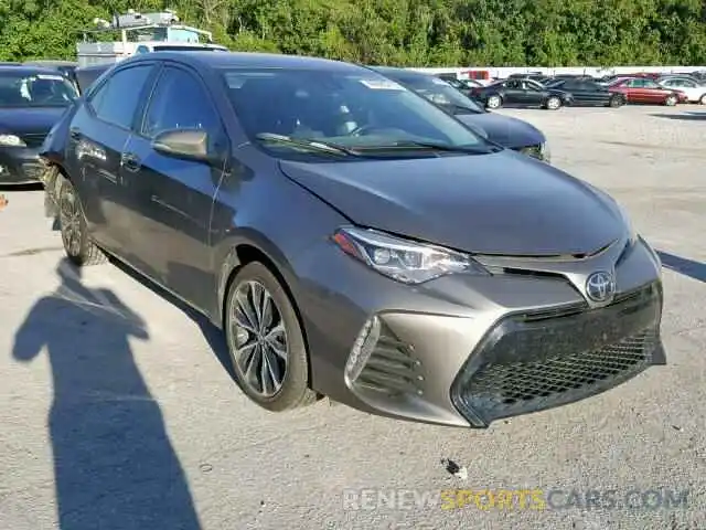 1 Photograph of a damaged car 2T1BURHE3KC163106 TOYOTA COROLLA 2019