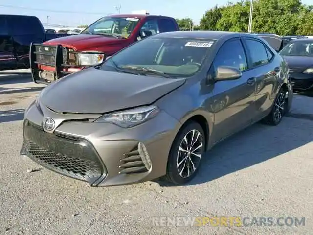 2 Photograph of a damaged car 2T1BURHE3KC163106 TOYOTA COROLLA 2019