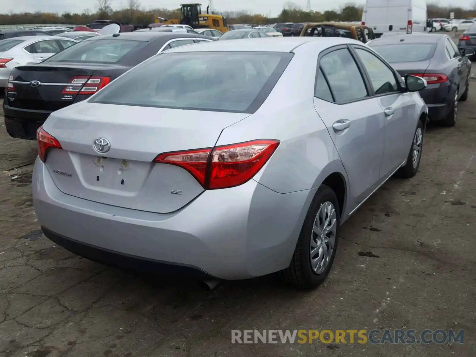 4 Photograph of a damaged car 2T1BURHE3KC163297 TOYOTA COROLLA 2019