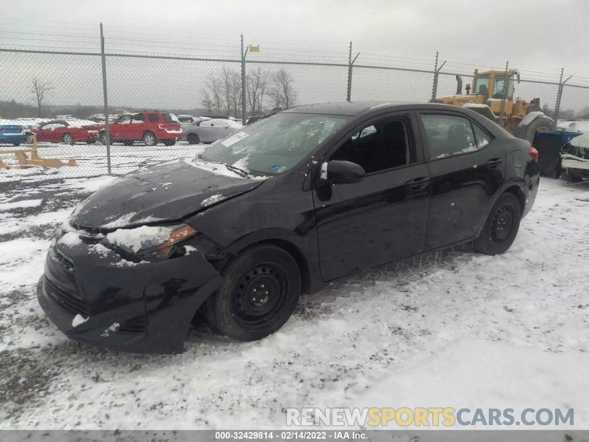 2 Photograph of a damaged car 2T1BURHE3KC165003 TOYOTA COROLLA 2019