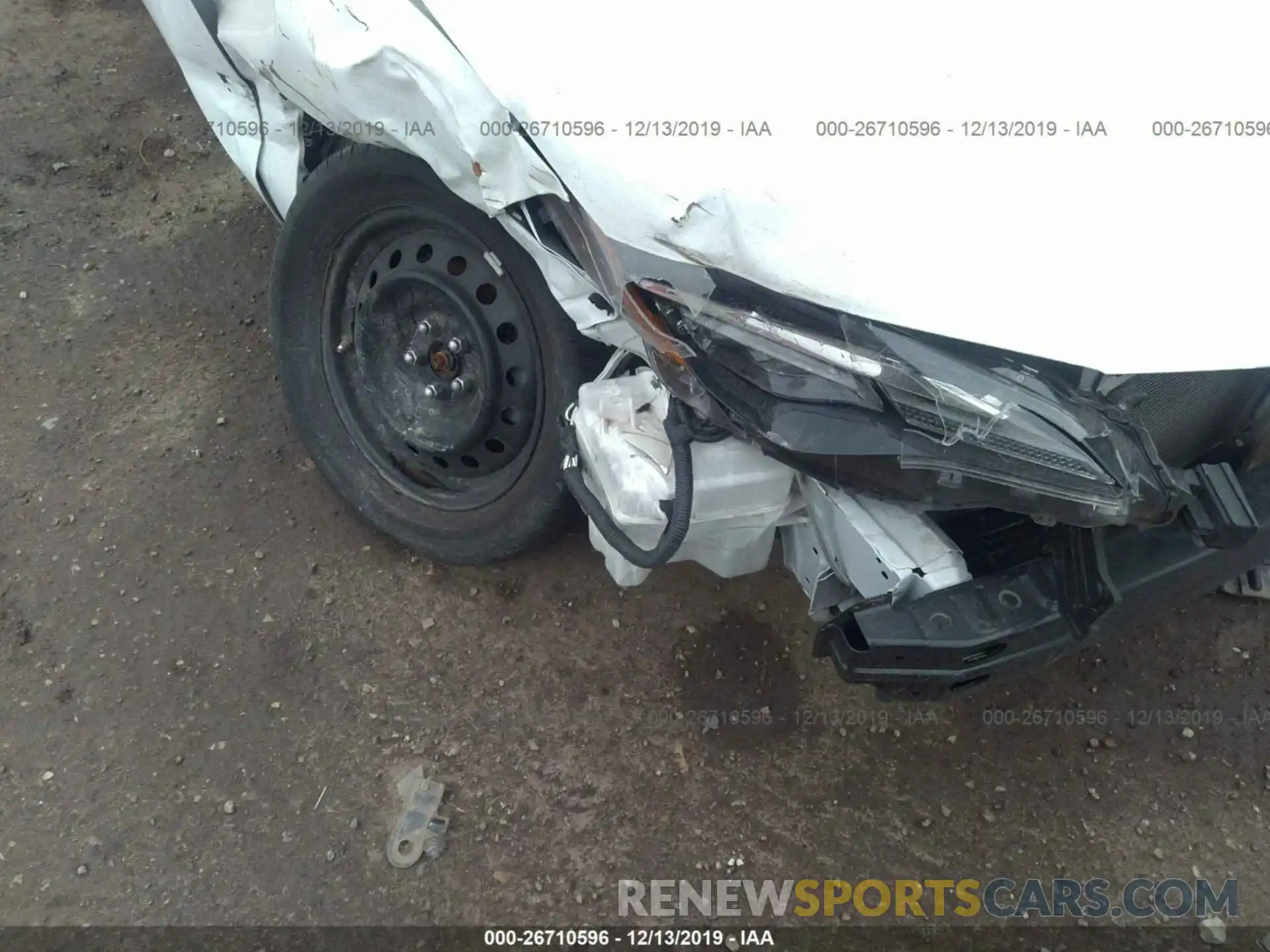 6 Photograph of a damaged car 2T1BURHE3KC165292 TOYOTA COROLLA 2019