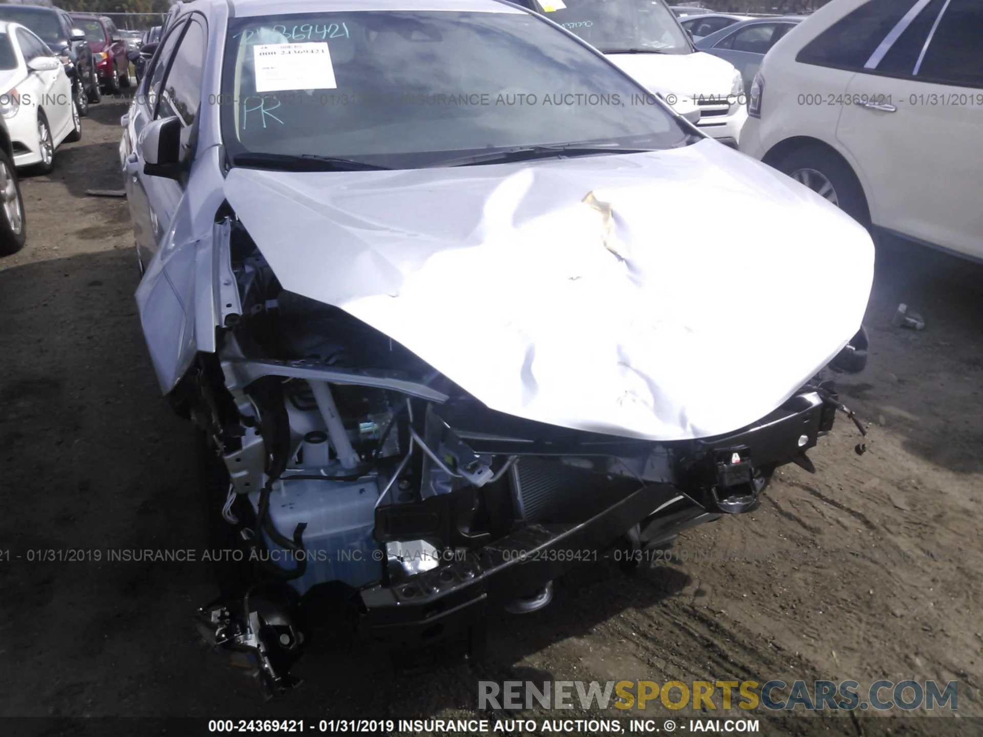 6 Photograph of a damaged car 2T1BURHE3KC166782 TOYOTA COROLLA 2019