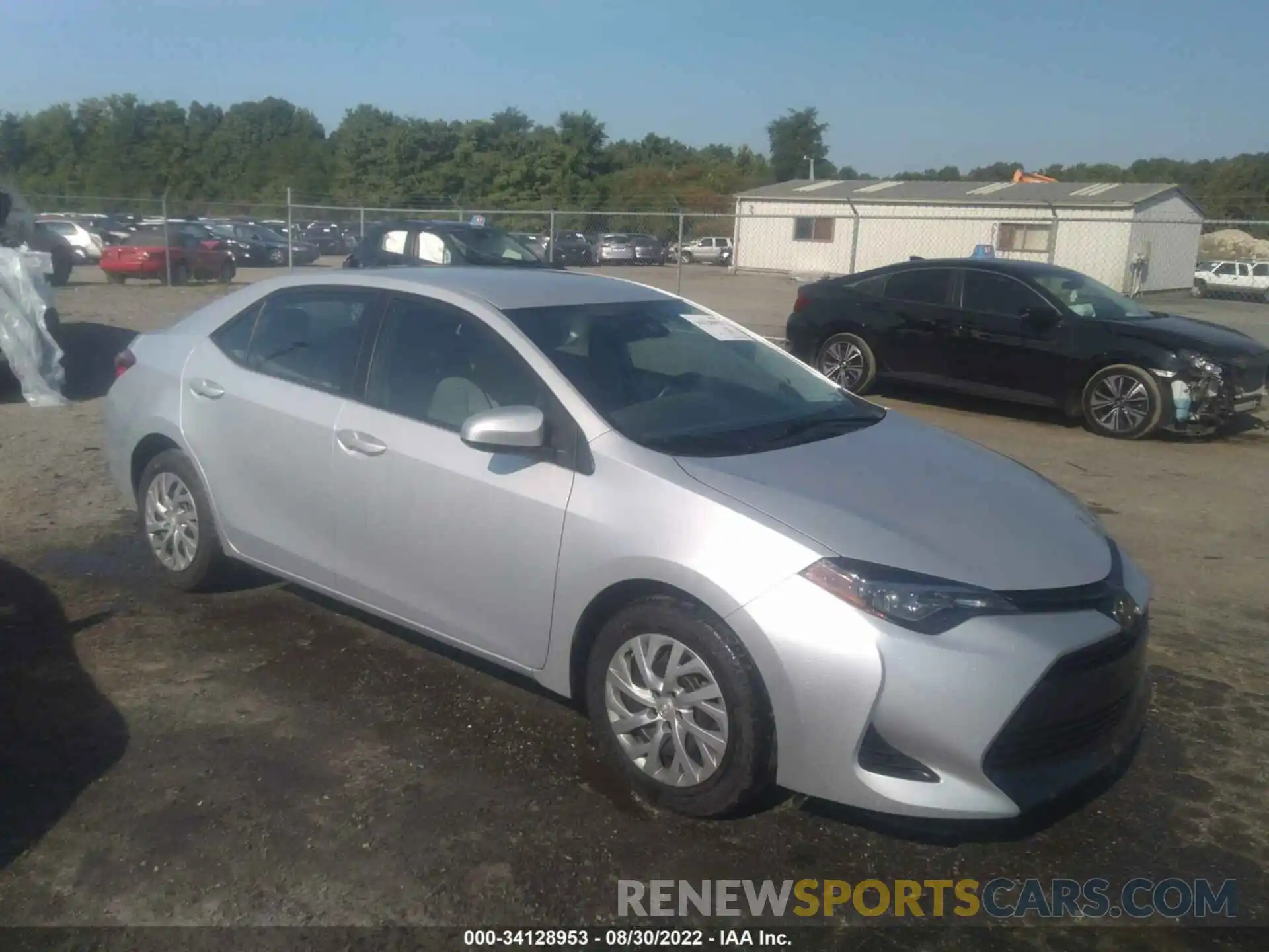 1 Photograph of a damaged car 2T1BURHE3KC167267 TOYOTA COROLLA 2019